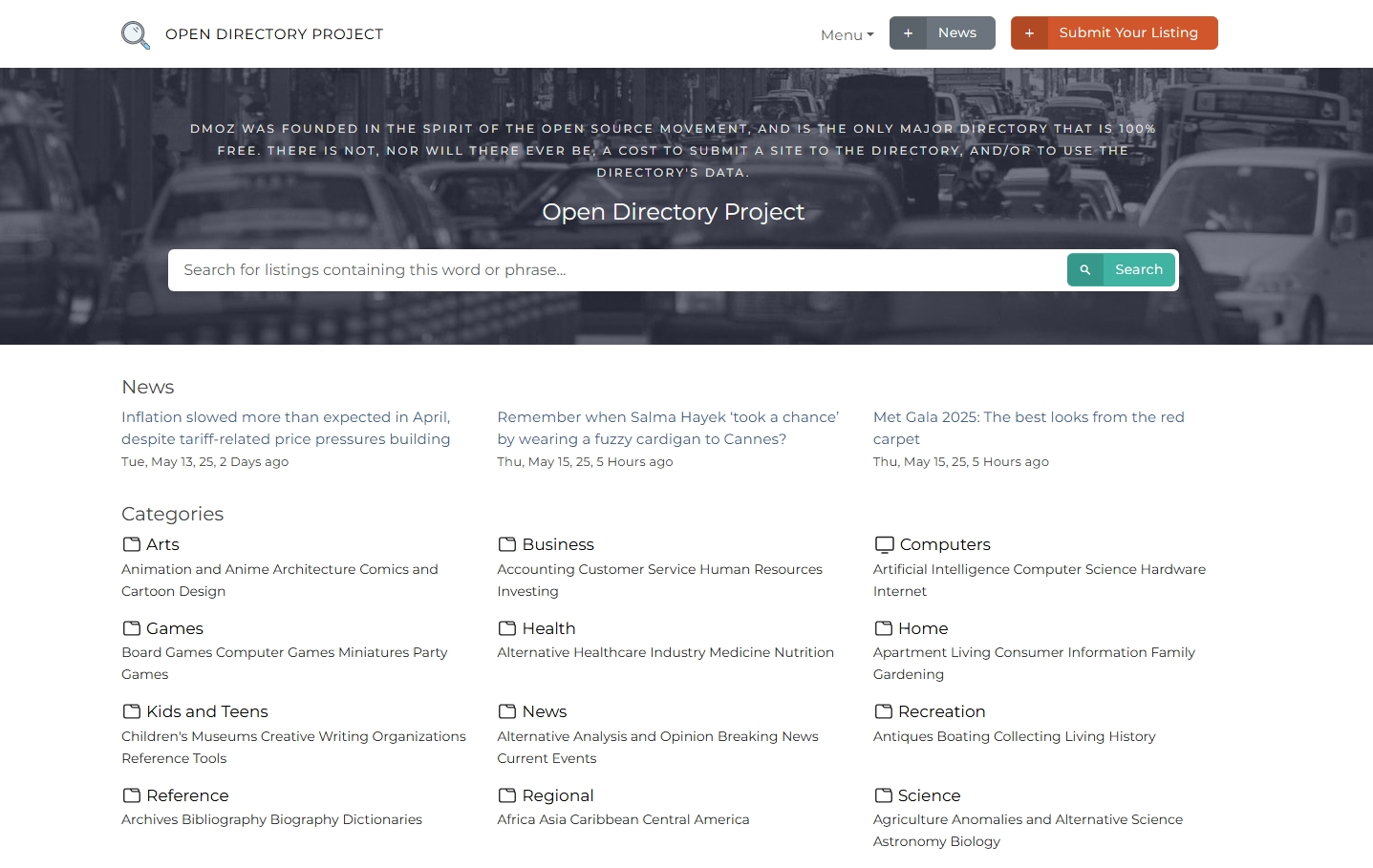 Web Directory Project Script